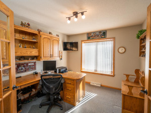 Photo for 304 10th Avenue W, Lamberton, MN - Listing #5717994 Working from home now? The executive office is just off the entry foyer. French doors provide privacy when needed.