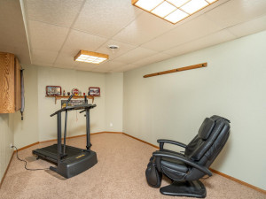 Photo for 304 10th Avenue W, Lamberton, MN - Listing #5717994 This workout area is in addition to family room, billiards and full-wall shelved game/storage closet.