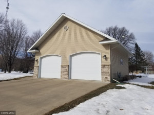 Photo for 304 10th Avenue W, Lamberton, MN - Listing #5717994 Attached garage from southeasterly angle.