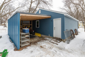 Photo for 904 14th Avenue NE, Austin, MN 55912 - Listing #5716230 24 wide x 28 deep newly sided garage with separate driveway, plus lean-to area