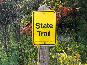 Photo for TBD Twinleaf Circle, Nisswa, MN 56468 - Listing #5730643 Paul Bunyan Trail hookup at community entrance