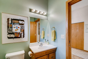 Photo for 308 Arthur Street, Edina, MN 55343 - Listing #5728996 The half bathroom off the main entrance is perfect for guests, and also as a pass through to the huge flex room.