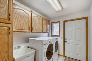 Photo for 308 Arthur Street, Edina, MN 55343 - Listing #5728996 No need to haul your laundry downstairs-just step behind the kitchen and into the main level laundry.