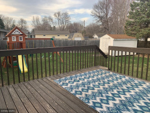 Photo for 16660 Flounder Avenue W, Rosemount, MN 55068 - Listing #5735551 Large deck overlooks fully fenced flat yard