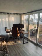 Photo for 1212 S Oak Street, Lake City, MN 55041 - Listing #5736489 Sun Room/Office that walks out to deck and patio w/ great lake views