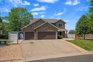 Photo for 3584 Village Way, Hastings, MN 55033 - Listing #5763618 3 Car Garage with fence area to hide unsightly garbage cans and shed