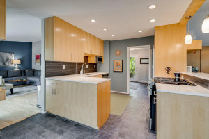 Photo for 2740 Zealand Avenue N, New Hope, MN 55427 - Listing #6010968 Kitchen w/ Birch cabinets and Quartz countertops