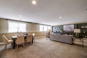 Photo for 5173 Suntide Pass, Woodbury, MN 55129 - Listing #6006439 Another view looking towards to beautiful built ins and additional seating space