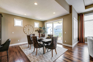 Photo for 5173 Suntide Pass, Woodbury, MN 55129 - Listing #6006439 From dining room, walk right out to the covered deck and to the backyard.
