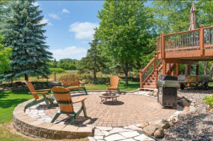 Photo for 9917 Linden Avenue N, Brooklyn Park, MN 55443 - Listing #6017482 A designer paver patio is sure to impress anyone stopping by.