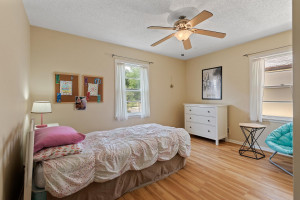 Photo for 4753 Abbott Avenue S, Minneapolis, MN 55410 - Listing #6028078 Main floor bedroom 2 with hardwood floors