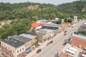 Photo for 111 Parkway Avenue N, Lanesboro, MN 55949 - Listing #6070690 111 Parkway Ave N Lanesboro MN-large-052-023-Aerial View-1500x1000-72dpi