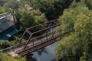 Photo for 111 Parkway Avenue N, Lanesboro, MN 55949 - Listing #6070690 111 Parkway Ave N Lanesboro MN-large-042-046-Trail Bridge-1500x1000-72dpi