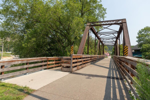 Photo for 111 Parkway Avenue N, Lanesboro, MN 55949 - Listing #6070690 111 Parkway Ave N Lanesboro MN-large-041-040-Trail Bridge-1500x1000-72dpi