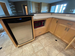 Photo for 200 E Michigan Street, Lake City, MN 55041 - Listing #6076477 LOWER LEVEL BAR WITH REFRIGERATOR AND MICROWAVE