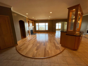 Photo for 200 E Michigan Street, Lake City, MN 55041 - Listing #6076477 FROM ENTRANCE TO MAIN FLOOR LIVING WITH KITCHEN ON RIGHT