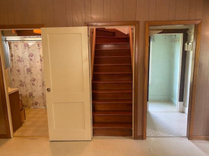 Photo for 100 Zenith Street, Lanesboro, MN 55949 - Listing #6071106 Bathroom-Coat Closet access to upstairs steps
