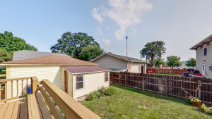 Photo for 217 S Oak Street, Lake City, MN 55041 - Listing #6076414 Main Floor Deck Views of Bluffs and More. Enclosed Lean to Attached to side of Garage.
