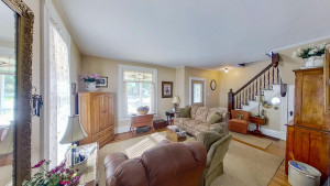 Photo for 217 S Oak Street, Lake City, MN 55041 - Listing #6076414 Spacious Living Area with Stained Glass Window