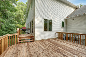 Photo for 3600 Alvarado Lane N, Plymouth, MN 55446 - Listing #6014595 Deck is positioned off the dining room, grill has a direct line to the natural gas.