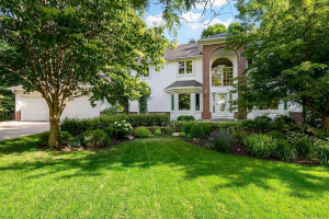 Photo for 3600 Alvarado Lane N, Plymouth, MN 55446 - Listing #6014595 Landscaping that's easy to maintain with colorful perennials, shrubs and trees that flower throughout the season. The home is sided with dutch lap vinyl siding and brick wainscoting.