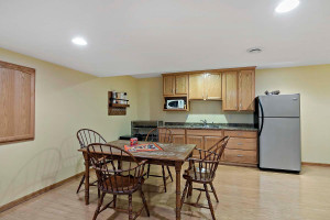Photo for 3600 Alvarado Lane N, Plymouth, MN 55446 - Listing #6014595 Lower level Includes a wet bar, a place to hold game night, television watching, plus bedroom six and a three-quarter bath.