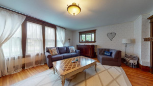 Photo for 312 W Lyon Avenue, Lake City, MN 55041 - Listing #6092897 Living Room w/ Hardwood Floors and Natural Woodwork