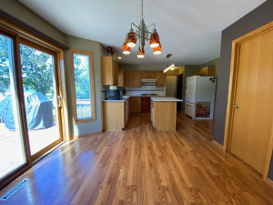 Photo for 32607 361st Avenue, Lake City, MN 55041 - Listing #6013853 Dining Space walks out to Back Deck with great natural daylight from Sliding Door and Windows