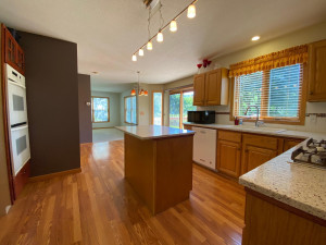 Photo for 32607 361st Avenue, Lake City, MN 55041 - Listing #6013853 Kitchen w/ Center Island and Hardwood Floors