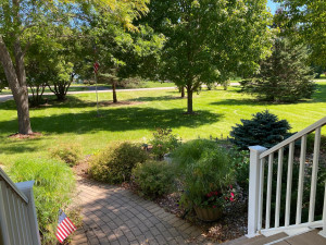 Photo for 32607 361st Avenue, Lake City, MN 55041 - Listing #6013853 View from Front Porch showcasing Front Yard