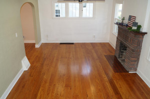 Photo for 605 4th Avenue SW, Austin, MN 55912 - Listing #6098224 Living room has hardwood floors and fireplace