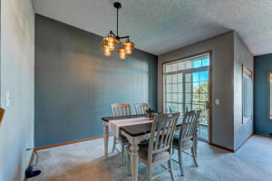 Photo for 6772 Pine Crest Trail S, Cottage Grove, MN 55016 - Listing #6084124 The dining room has easy access to the deck for grilling.
