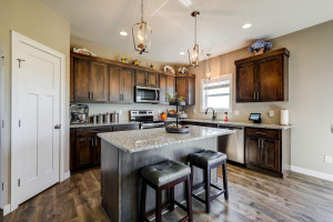 Photo for 1651 102nd Avenue, Hammond, WI - Listing #6102433 Granite countertops, cool lighting, cabinets galore.