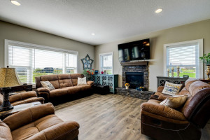 Photo for 1651 102nd Avenue, Hammond, WI - Listing #6102433 Former model home. Check out the fireplace!