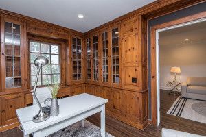 Photo for 615 8th Avenue SW, Rochester, MN 55902 - Listing #5748504 This den offers so much storage and detailed wood work.