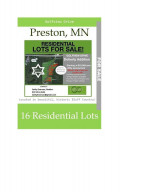 Photo for Golfview Drive, Preston, MN 55965 - Listing #5736079 10-21 updated map for brochures and photos
