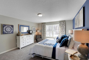 Photo for 12292 62nd Street NE, Otsego, MN 55301 - Listing #6112849 Enjoy this luxury private bedroom with an abundance of natural light and room for a pleasant reading space. *pictures are of model home, actual colors may vary.