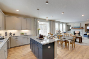 Photo for 12292 62nd Street NE, Otsego, MN 55301 - Listing #6112849 The main level seamlessly transitions from room to room while maintaining an open-concept layout throughout. *pictures are of model home, actual colors may vary.