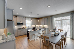 Photo for 12292 62nd Street NE, Otsego, MN 55301 - Listing #6112849 Thoughtfully-designed with a combination of functionality and modern design, this kitchen space is sure to impress. *pictures are of model home, actual colors may vary.