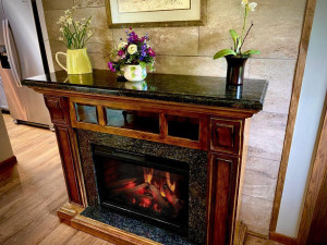 Photo for 5305 72nd Circle N, Brooklyn Park, MN 55429 - Listing #6114047 Electric Fireplace with Variable Flame and Heat Settings
