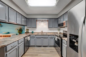 Photo for 5305 72nd Circle N, Brooklyn Park, MN 55429 - Listing #6114047 In the Kitchen Find Lots of Cabinet and Counter Space, Newly Enameled Cabinets...