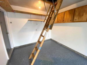Photo for 5305 72nd Circle N, Brooklyn Park, MN 55429 - Listing #6114047 ...Cabinet and Shelf Storage and Ladder Access to Additional Lighted Storage Up Above.