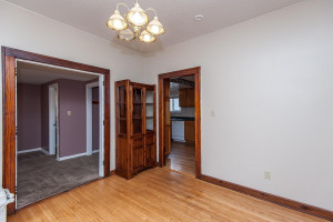 Photo for 528 N Broadway Street, Spring Valley, MN 55975 - Listing #6135486 Dining room with wood floors and easy access to the kitchen!