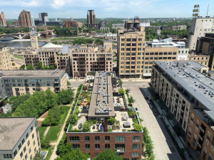 Photo for 200 Park Avenue S, Minneapolis, MN 55415 - Listing #6187240 Aerial View of Park Avenue Lofts & the Mill District