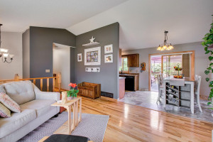 Photo for 7812 29th Street N, Oakdale, MN 55128 - Listing #6193596 Vaulted ceilings really give a nice sense of openness, with neutral paint colors too.