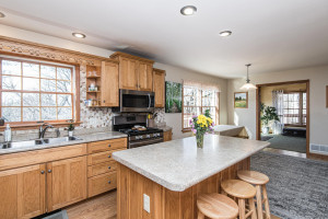 Photo for 1942 Deer Run Court SE, Eyota, MN 55934 - Listing #6199823 Kitchen Island Seating and Informal Dining