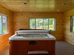 Photo for 714 5th Street NW, Richmond, MN 56368 - Listing #6199191 Hot tub room off the family room in the lower level.