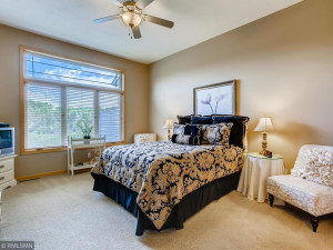 Photo for 19860 Dawson Lane, Farmington, MN 55024 - Listing #5613852 Main floor master bedroom with attached en-suite bath, morning sun and amazing distance woodland and wetland views.