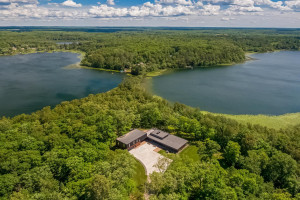 Photo for Bovey, MN 55709 - Listing #5497223 A unique, yet very practical build surrounded by mature hardwoods and shoreline.