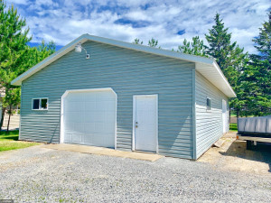 Photo for 1436 Woodland Loop NW, Baudette, MN 56623 - Listing #5633940 30x44 heated insulated shop- floor drain- Generator hook up